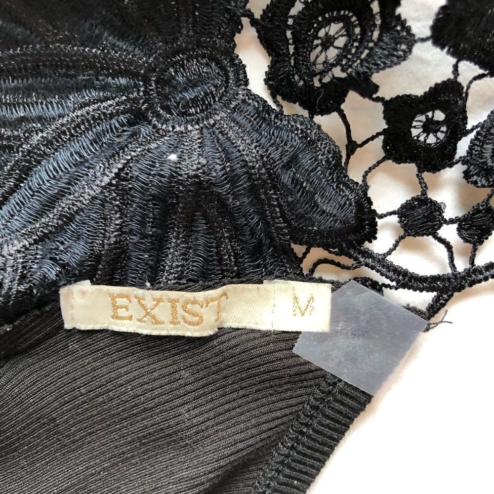 Exist Fancy Tank top Black Medium - Picture 5 of 7